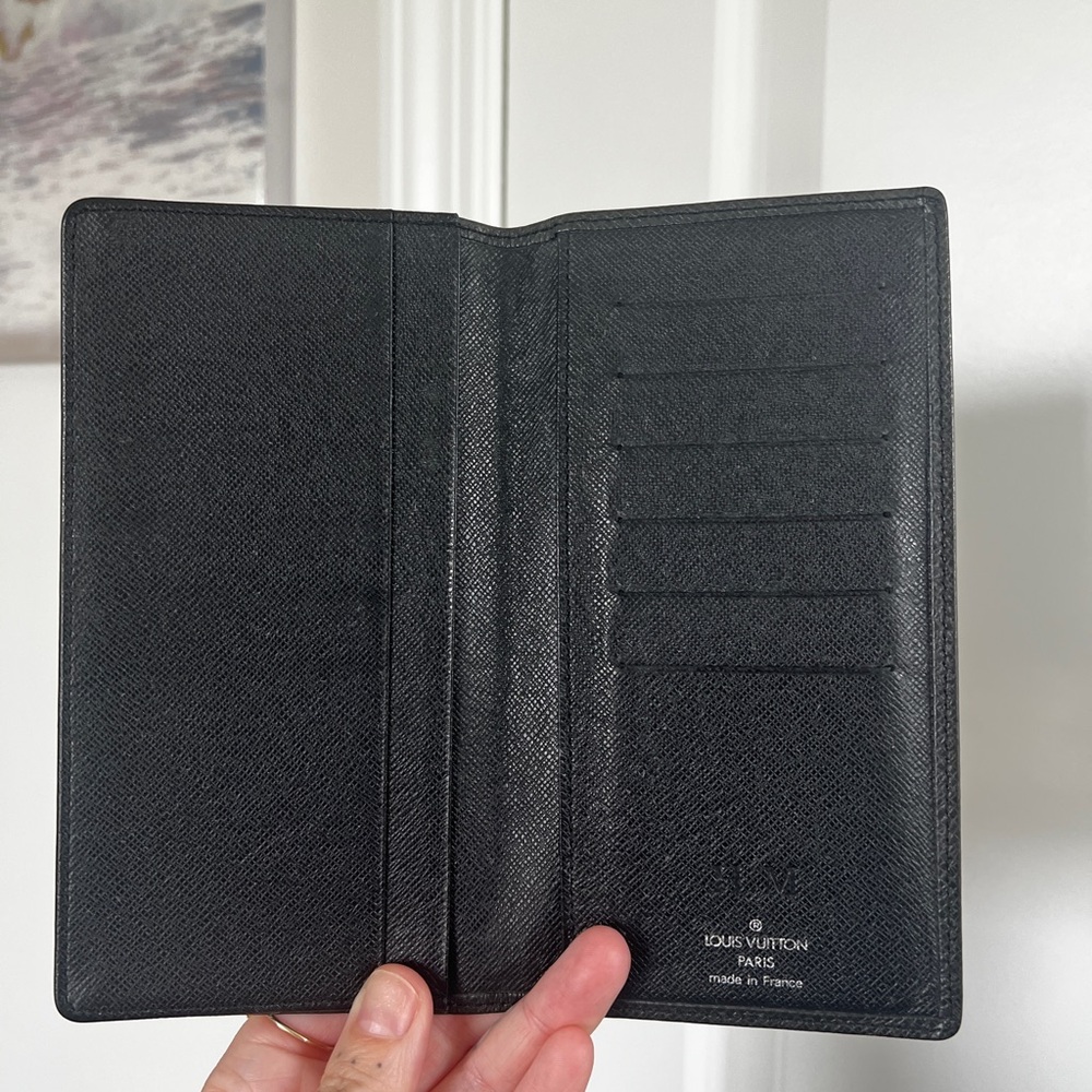 Authentic Louis Vuitton Black Wallet